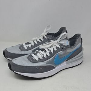 Nike Waffle One Gray and Blue Athletic Shoes Men Size 13
